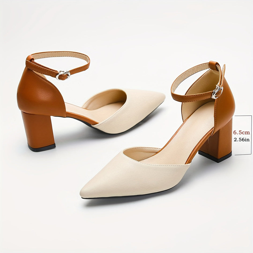 Marielle™ | Tacones Bicolor