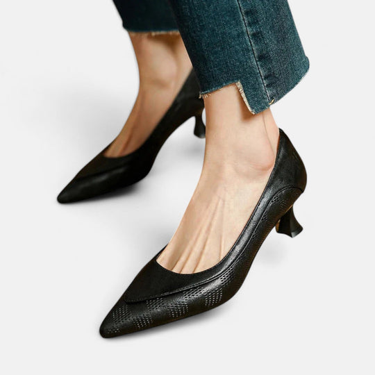 Amara™ | Tacones de piel