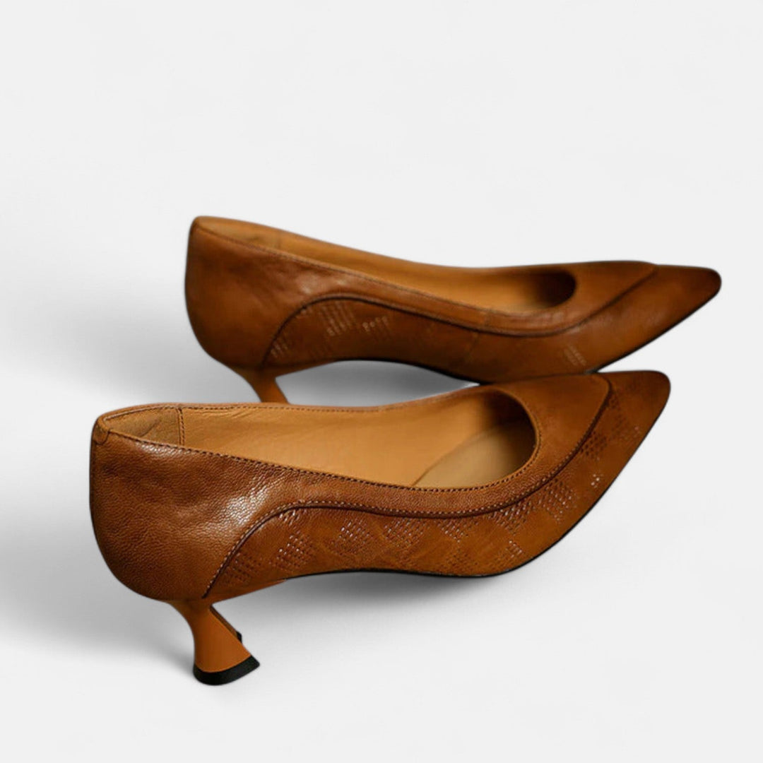 Amara™ | Tacones de piel