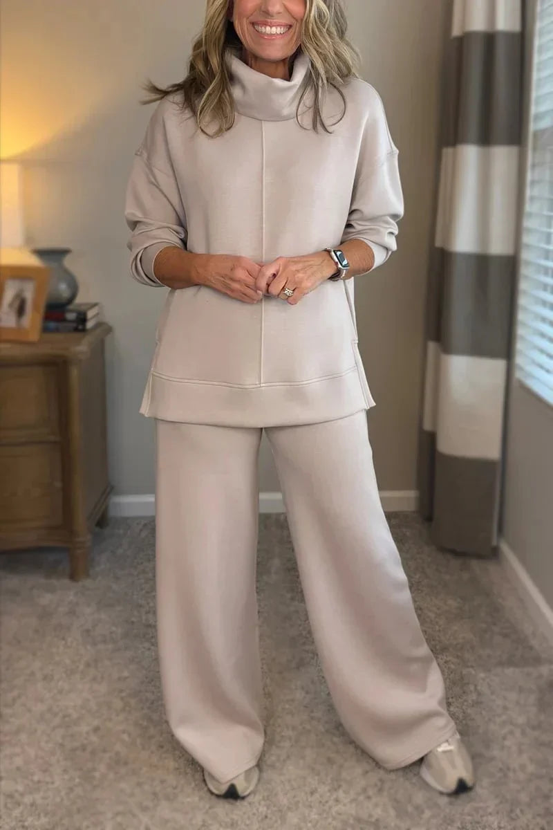 Elaina - Conjunto de dos piezas elegante y casual