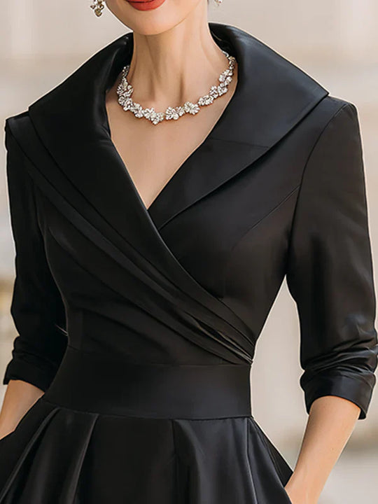 Lina - Vestido midi elegante con estilo vintage