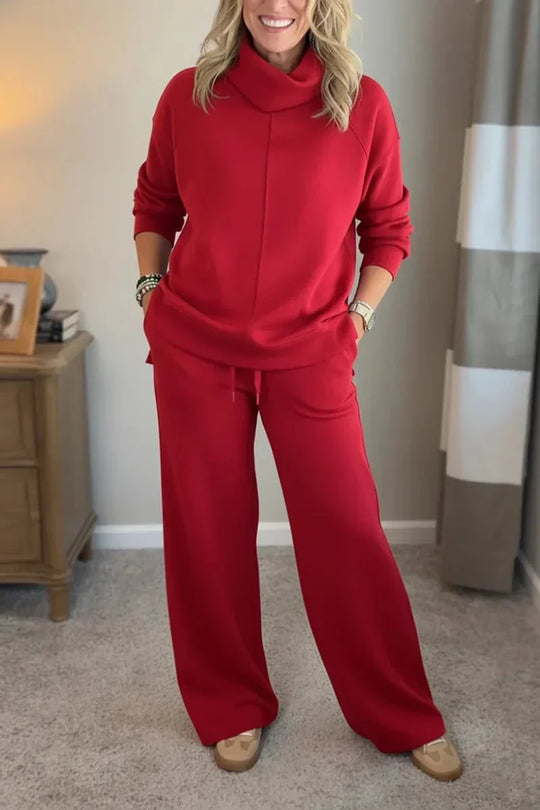 Elaina - Conjunto de dos piezas elegante y casual