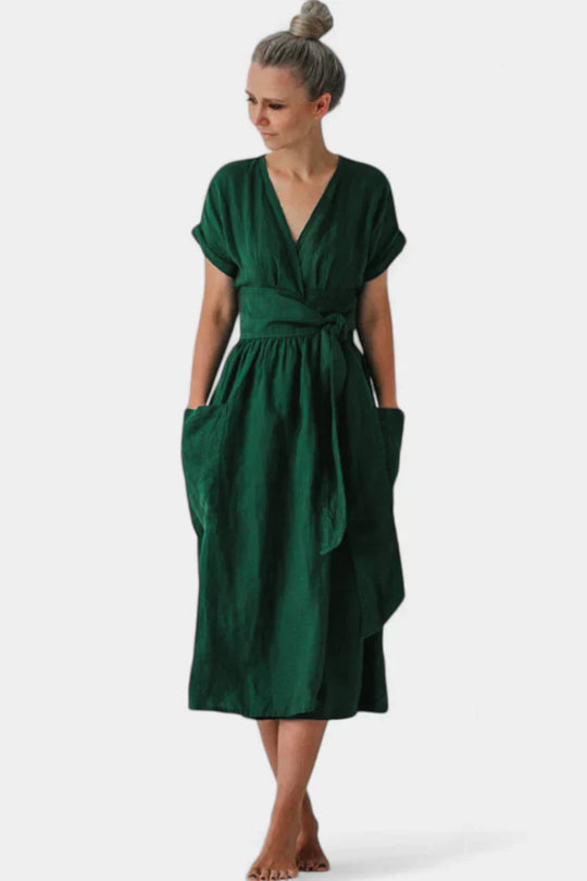 Aurora™ – Elegante vestido casual con escote en V