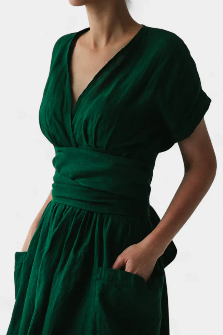 Aurora™ – Elegante vestido casual con escote en V