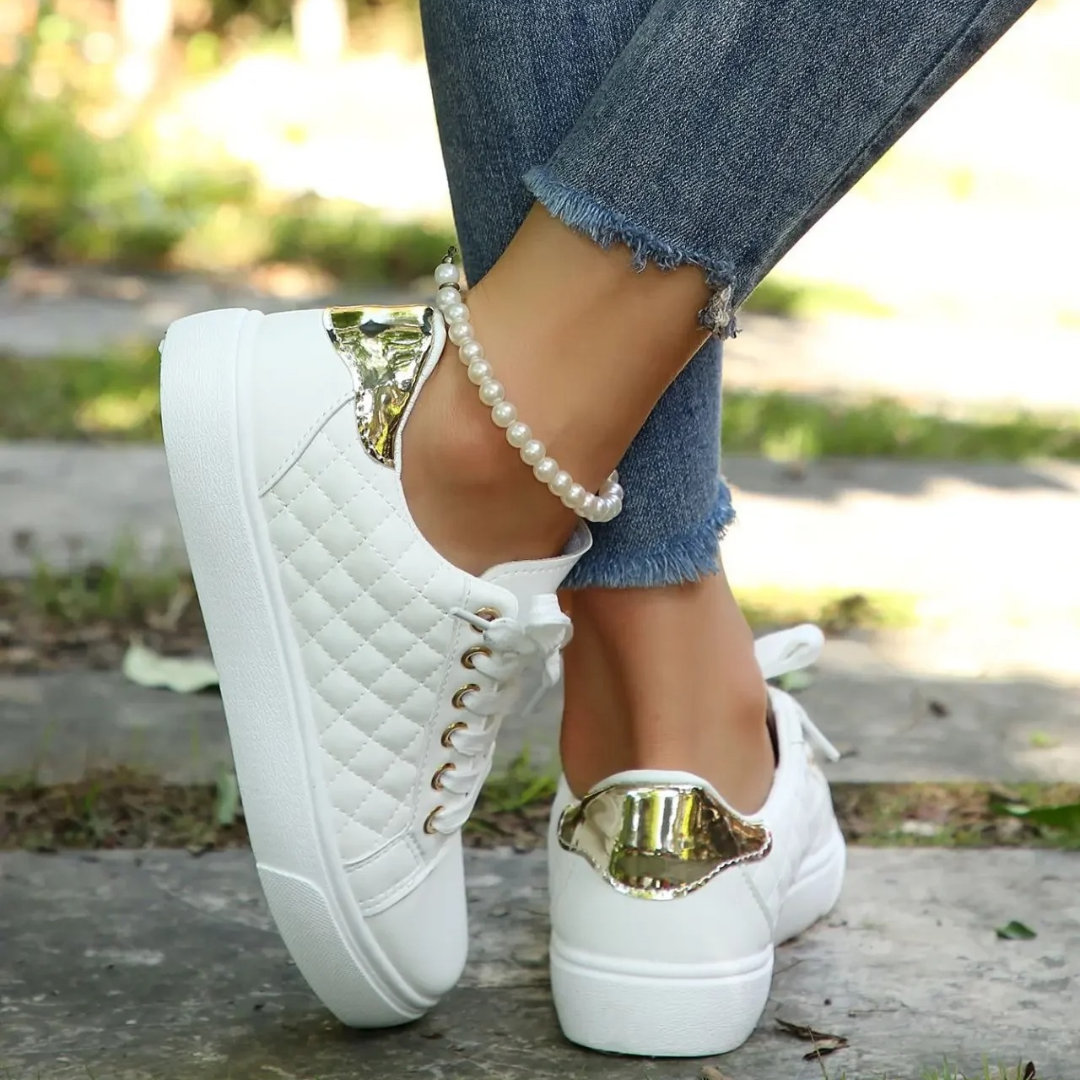 Marion | Zapatillas de deporte para mujer con acolchado y cordones