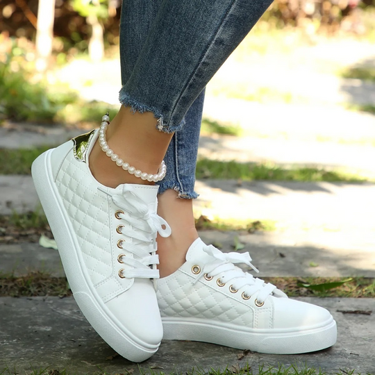 Marion | Zapatillas de deporte para mujer con acolchado y cordones