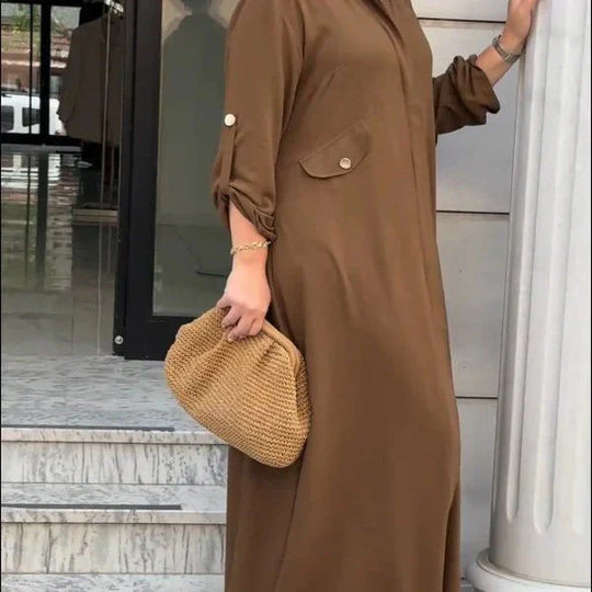Almudena™ | Conjunto camisero con elegancia relajada para tu día a día