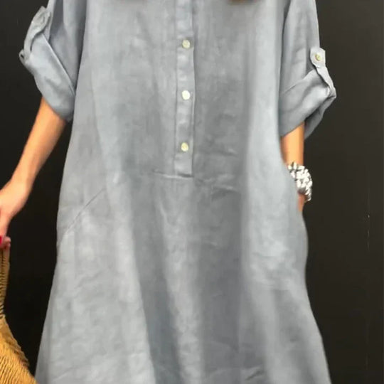 Rebeca - Vestido largo de otoño