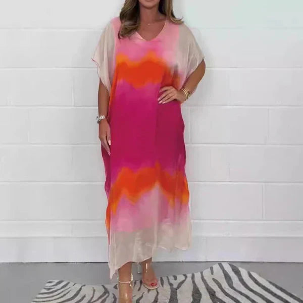 Daniela™ | Vestido largo con efecto degradado elegante