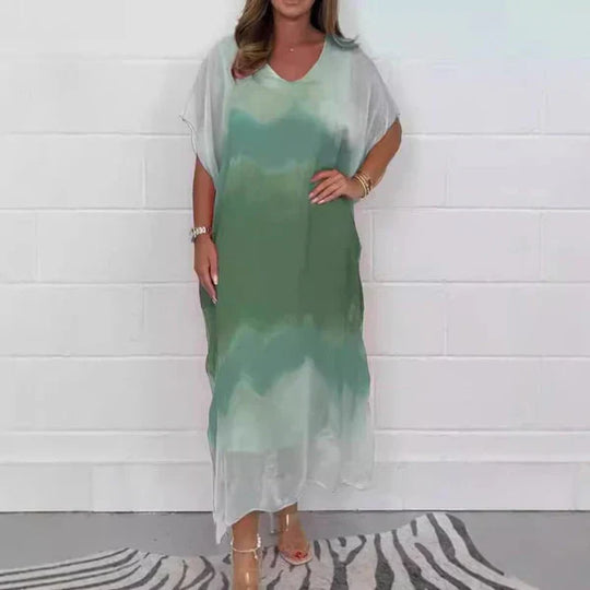 Daniela™ | Vestido largo con efecto degradado elegante