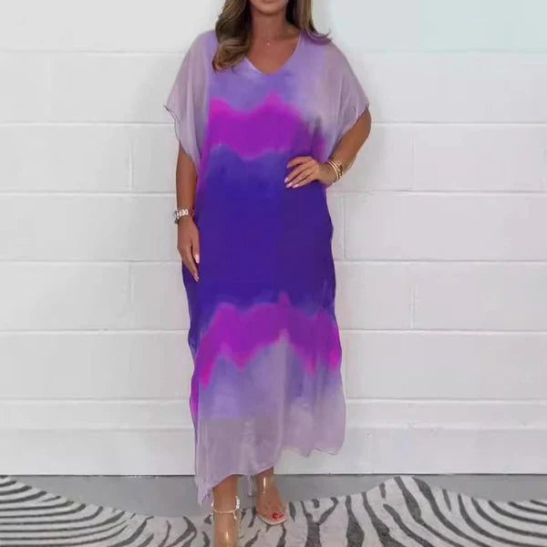 Daniela™ | Vestido largo con efecto degradado elegante