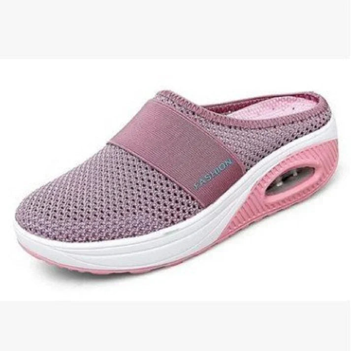 Aria - Zapatillas ortopédicas de malla transpirable