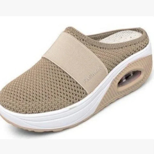 Aria - Zapatillas ortopédicas de malla transpirable