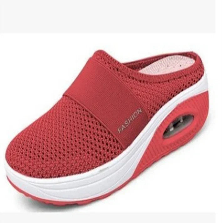 Aria - Zapatillas ortopédicas de malla transpirable