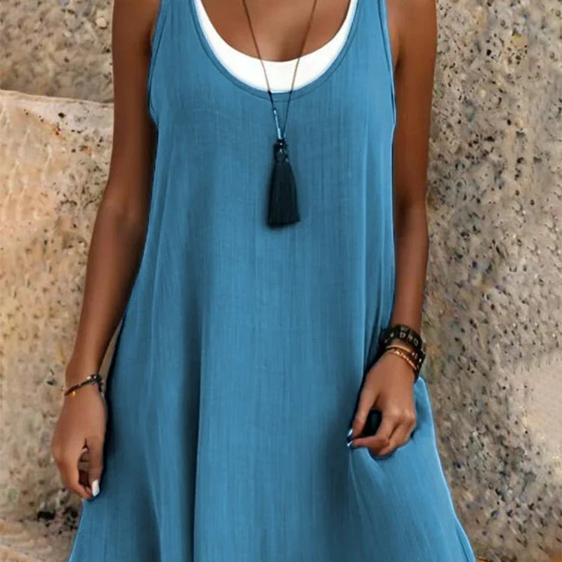 Iris™ | Vestido minimalista de tirantes para tus días más ligeros