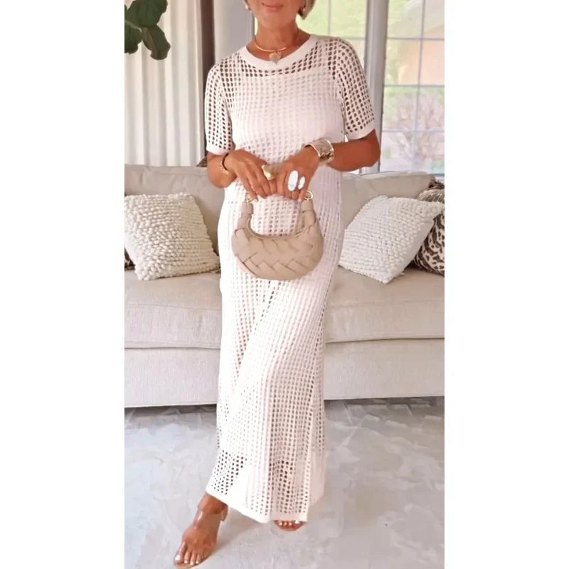 Salma™ | Conjunto calado de dos piezas para verano