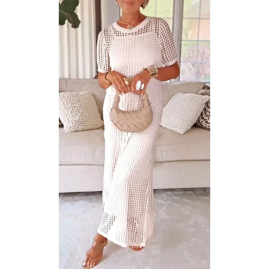 Salma™ | Conjunto calado de dos piezas para verano