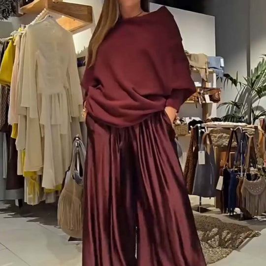 Gala – Elegante conjunto con hombros descubiertos
